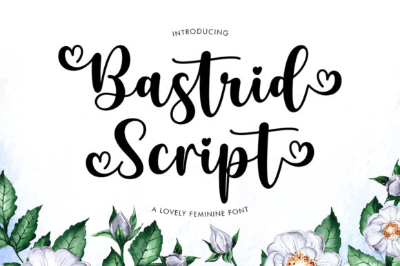 Bastrid Script: Elegance in Every Stroke