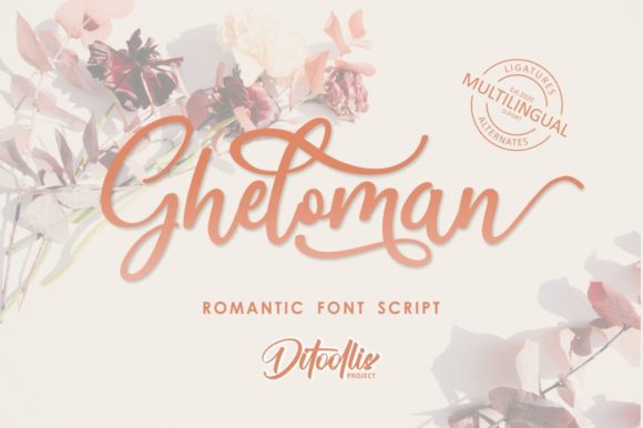 Gheloman Script: Elevate Your Projects with This Font