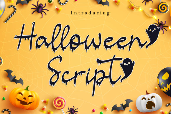 Halloween Script: Crafting Spooky, Handwritten Elegance