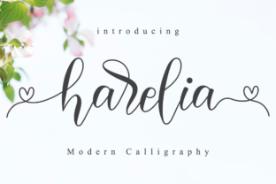 Harelia Script: An Authentic Handwritten Font for Creative Projects