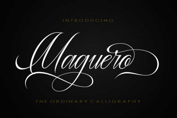 Maguero Script: Elevate Your Brand with Modern Handwritten Charm