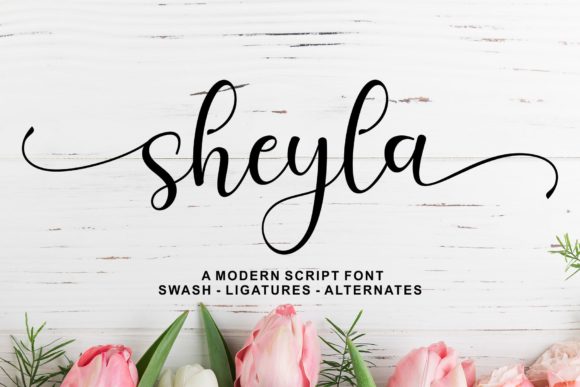 Sheyla Script: A Modern Typeface Full of Authentic Charm
