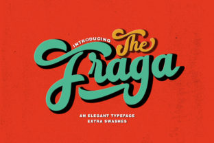The Fraga Script: A Vintage Font for Modern Standout Designs